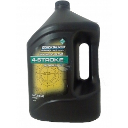 Olej Quicksilver SYNTHETIC 4-Stroke Outboard SAE 25W40 4 Litry